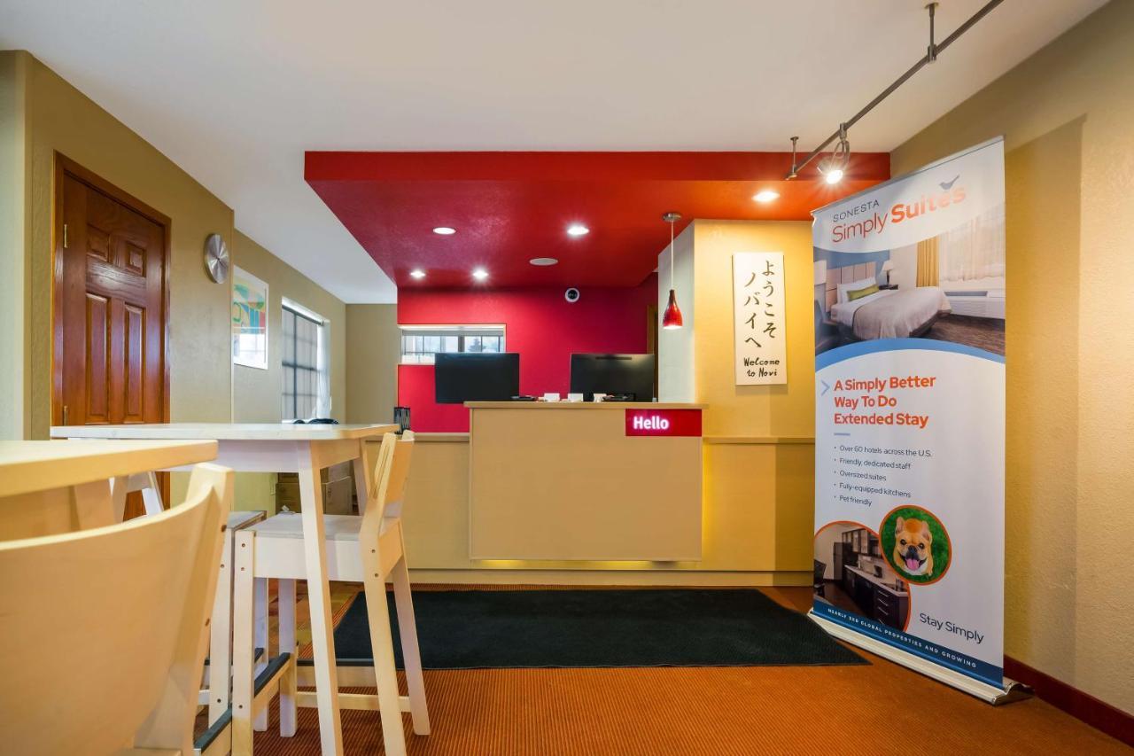 Sonesta Simply Suites Detroit Novi Eksteriør bilde